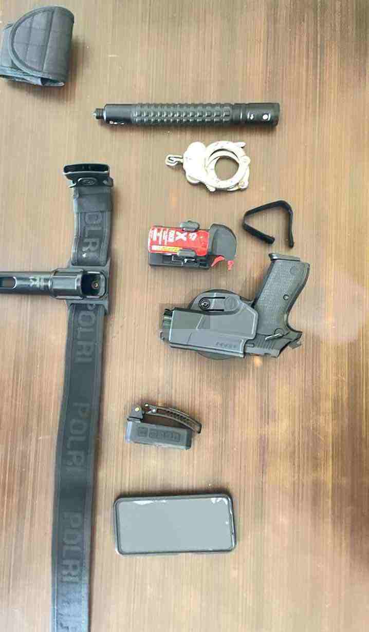 Senjata PAMAPTA Polres Blitar