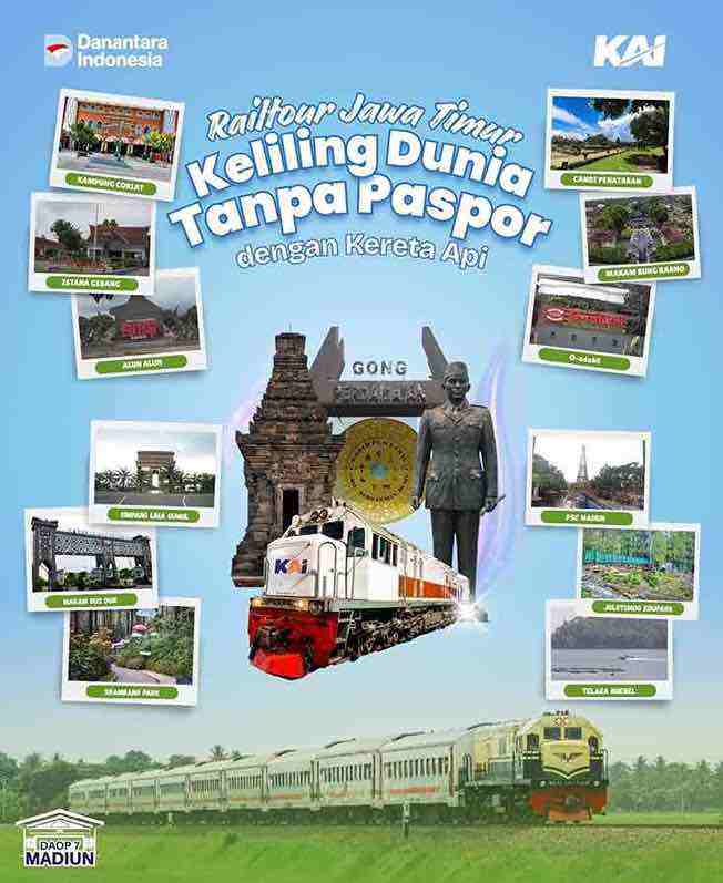 Tiket Kereta Api Keliling Jawa Timur