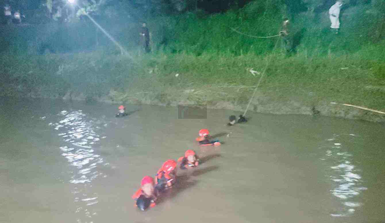 Warga Kebumen Terseret Arus Sungai