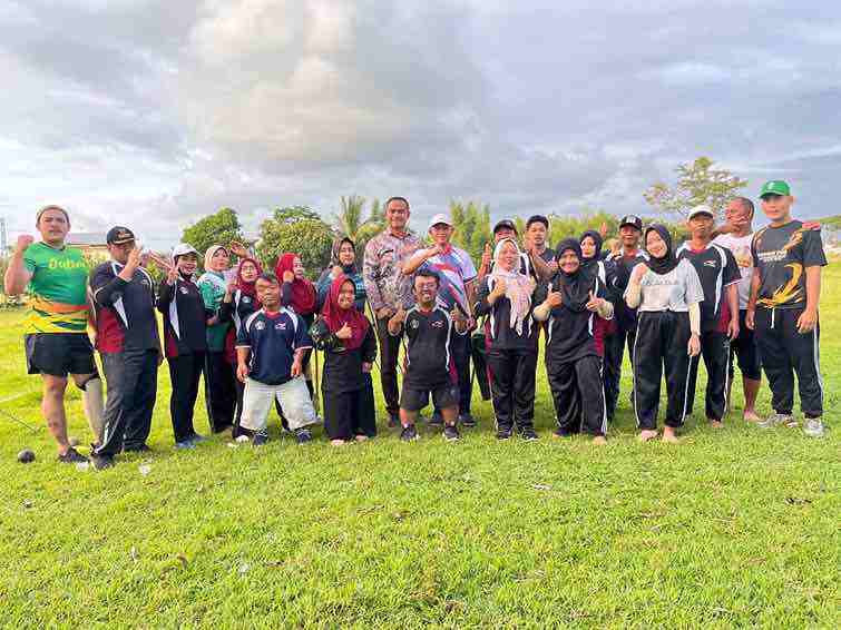 Atlet National Paralympic Committee Indonesia NPCI Kabupaten Blitar akan berlaga di Kejuaraan Paralimpik Provinsi Keparprov Jawa Timur 2025