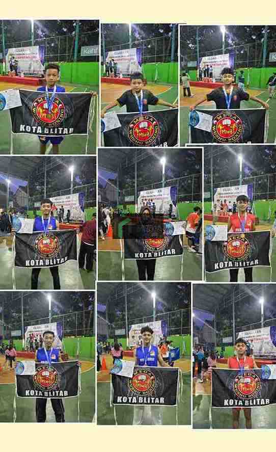 9 Atlet Wushu Kota Blitar Sabet Medali di Kejurda Wushu Sanda Jatim 2025, Ada yang Masih 8 Tahun Atlet Wushu Sanda Kota Blitar Meraih Medali di Kejurda Wushu Sanda Jawa Timur