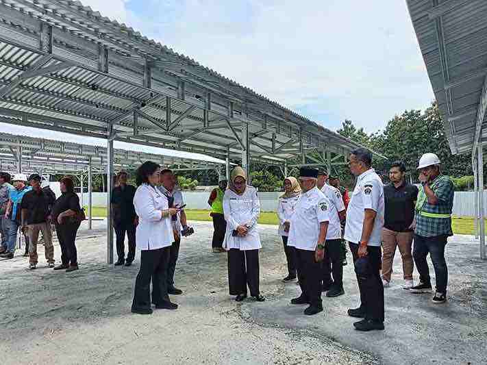 Lapangan Babadan Lokasi Sementara Pasar Kesamben yang Terbakar Bupati Blitar Rijanto Meninjau Lokasi Lapangan Babadan untuk Relokasi Sementara Pedagang Pasar Kesamben