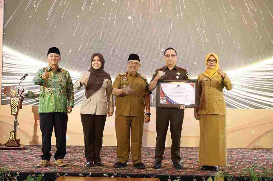 Bupati Blitar Rijanto saat Rakor Kearsipan