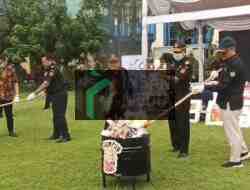 Puluhan Juta Batang Rokok Tanpa Cukai Dimusnahkan, Bea Cukai Sidoarjo Tegaskan Komitmennya