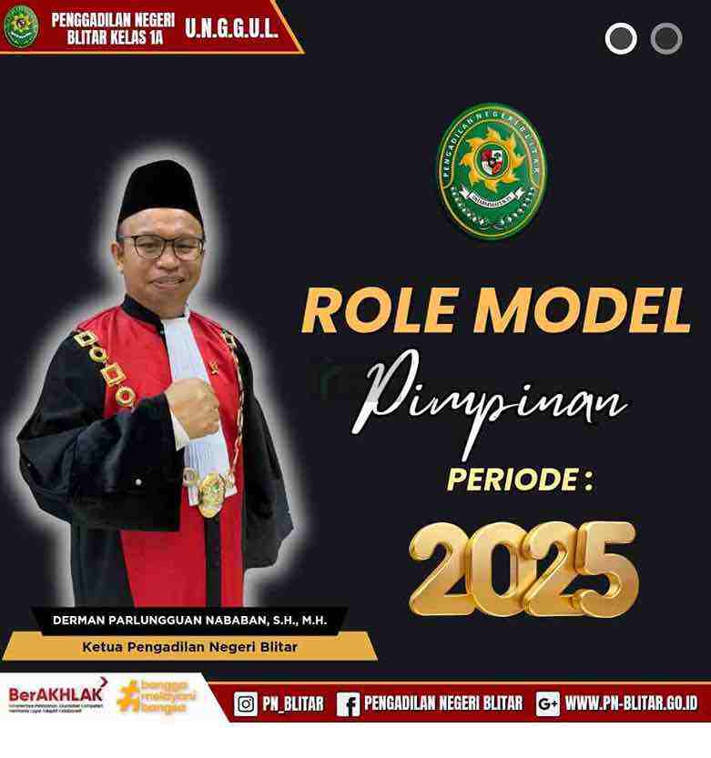 Ketua PN Blitar Darman P. Nababan