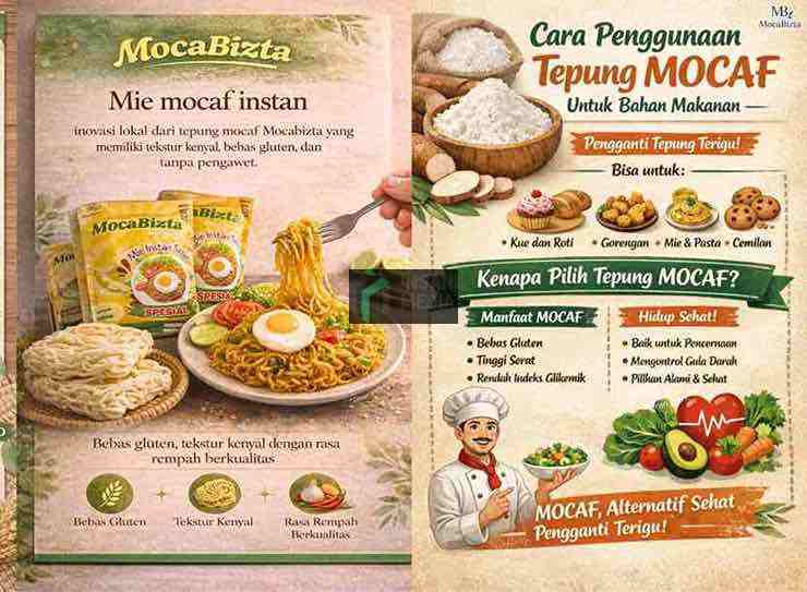 SMK Islam Anharul Ulum Perkenalkan Mocaf, Mengolah Lokal Menjadi Global Mocaf