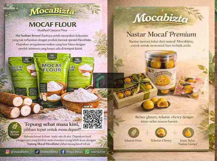 SMK Islam Anharul Ulum Perkenalkan Mocaf, Mengolah Lokal Menjadi Global Mocaf Flour