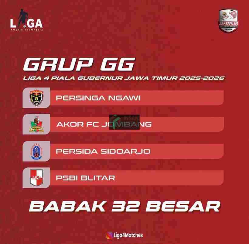 PSBI Masuk Grup GG Liga 4 Piala Gubernur Jawa Timur