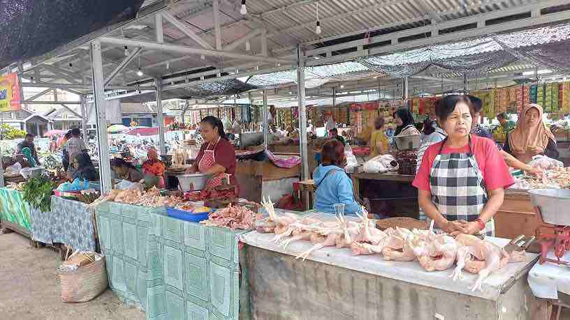 Pasar Kesamben Sementara Pindah di Lapangan Babadan
