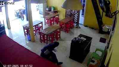 Pencurian Emas di Warung Senilai Rp10 Juta, Pelaku Terekam CCTV