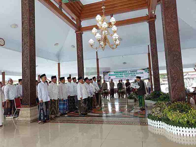 Pelantikan Pengurus MUI Kabupaten Blitar