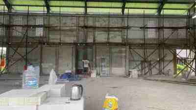 Pembangunan GOR Mastrip Kota Blitar