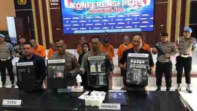 6 Pengedar Sabu-sabu Dibekuk, 1 Tersangka Baru Keluar Lapas November Lalu