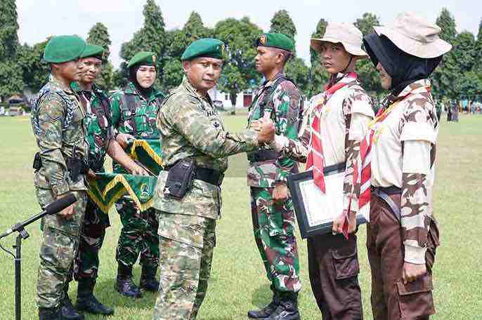 Penutupan Persami KKRI Kodim 0808 Blitar Korem 081DSJ