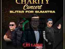 Konser Amal, Ari Lasso Bersama Wakil Bupati Blitar Beky Herdihansah Galang Dana untuk Sumatera