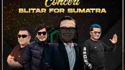 Konser Amal, Ari Lasso Bersama Wakil Bupati Blitar Beky Herdihansah Galang Dana untuk Sumatera