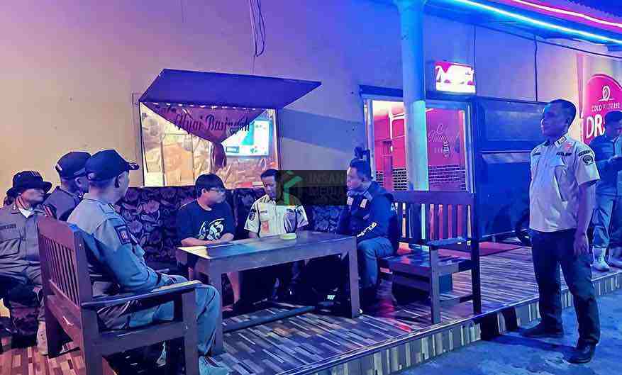 Satpol PP Kabupaten Blitar Menggelar Patroli di Tempat Hiburan di Kabupaten Blitar