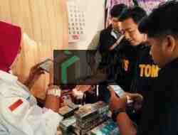 Satpol PP Kota Blitar Razia Rokok Ilegal, Ini Jumlah Rokok Ilegal yang Dapat Diamankan