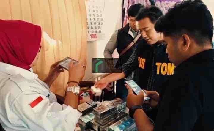 Satpol PP Kota Blitar Razia Rokok Ilegal, Ini Jumlah Rokok Ilegal yang Dapat Diamankan Satpol PP Kota Blitar saat Razia Rokok Ilegal