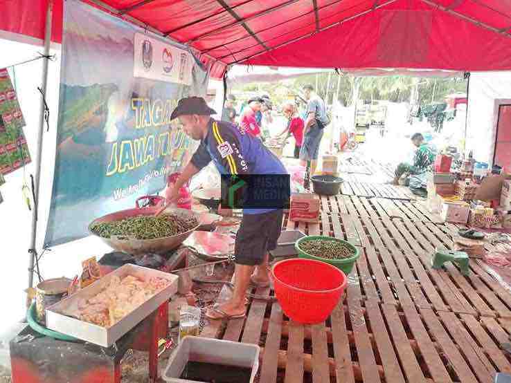 Tagana Kabupaten Blitar Membuka Dapur Umum di Aceh Bersama Dinsos Provinsi Jawa Timur