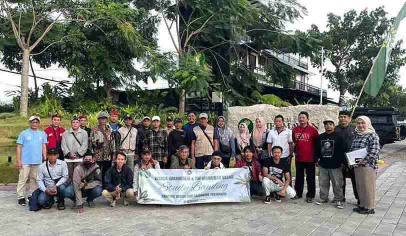 The Hermawan Village Fasilitasi Warga Studi Banding ke Kampung Wisata Ikan Gajah Wong di Yogyakarta
