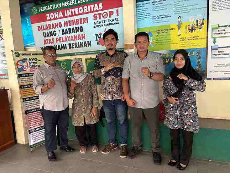 Tim kuasa hukum ibu kandung AM dari Firma Hukum Josant And Friends Law Firm