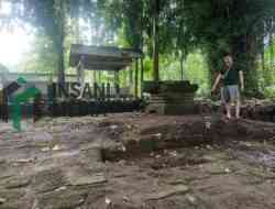 Viral Aksi Pencurian Lantai Candi Mejo Miring Kesamben, Menunggu Tindakan Polisi