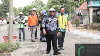Bupati Blitar Rijanto Sidak IJD Ruas Brongkos Ngembul