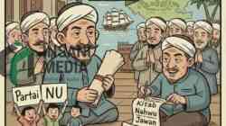 Ilustrasi Kiai Menyebarkan Agama Islam