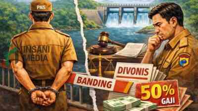 Sudah Divonis, Dua PNS Tersangka Korupsi DAM Kali Masih Terima Gaji 50 Persen, Kini Keduanya Banding