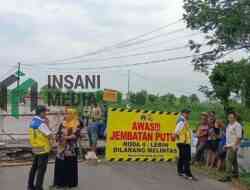 Jembatan Bangle – Kanigoro Ditutup Total,  Besok Mulai Diperbaiki