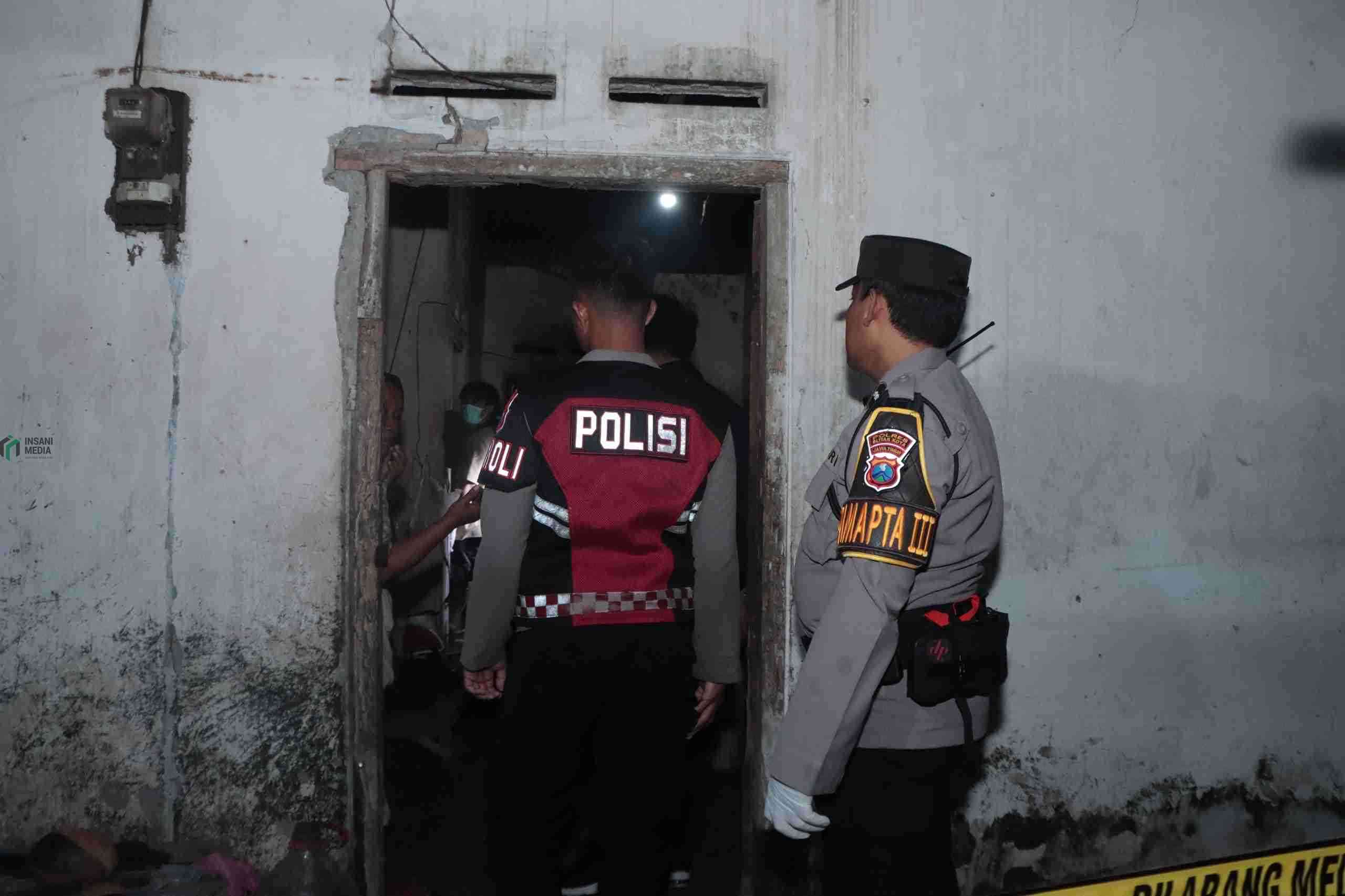 Lokasi Pembunuhan Menantu Bunuh Mertua di Desa Gandekan Wonodadi Kabupaten Blitar