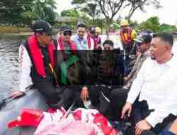 Mensos Tinjau Banjir di Banjar, Pastikan Warga Terdampak Aman