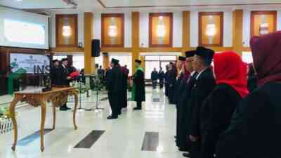 Pemkot Blitar Lantik 45 Kepala Sekolah di Kota Blitar Mulai TK, SD dan SMP