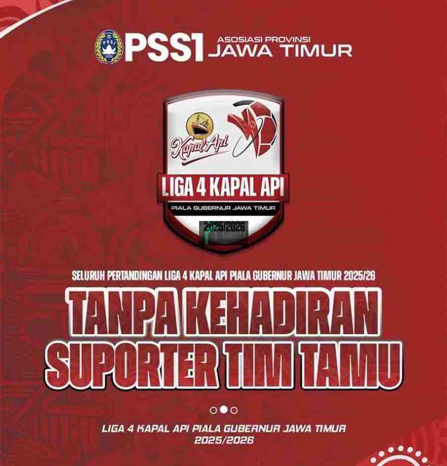 Pengumuman Pertandingan PSBI dan Persinga Ngawi Tanpa Penonton