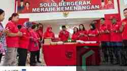 Pengurus DPC PDI Perjuangan Kota Kediri Merayakan HUT PDI Perjuangan ke 53