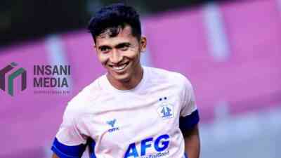 Penyerang depan Persik Kediri M Khanafi di pinjamkan ke Borneo FC