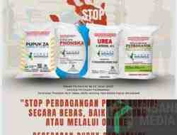 DKPP Kabupaten Blitar Beri Peringatan Pupuk Bersubsidi Tidak Diperjualbelikan dengan Bebas