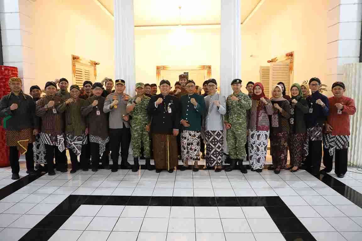 Forkompimda di Kabupaten Purworejo Jawa Tengah usai Apel Hari Jadi Kabupaten Purworejo ke 195 Tahun