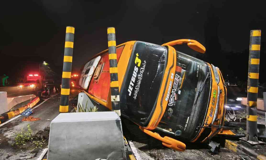 Insiden Bus di GT Waru Utama, Evaluasi Keselamatan Perjalanan Jarak Jauh Diperketat IMG 20260213 WA0006