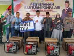 Pompa Air CSR Jadi Solusi Krisis Air Petani di Sidoarjo