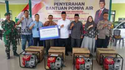Pompa Air CSR Jadi Solusi Krisis Air Petani di Sidoarjo