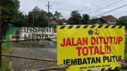 Jembatan Bangle Ditutup Sementara