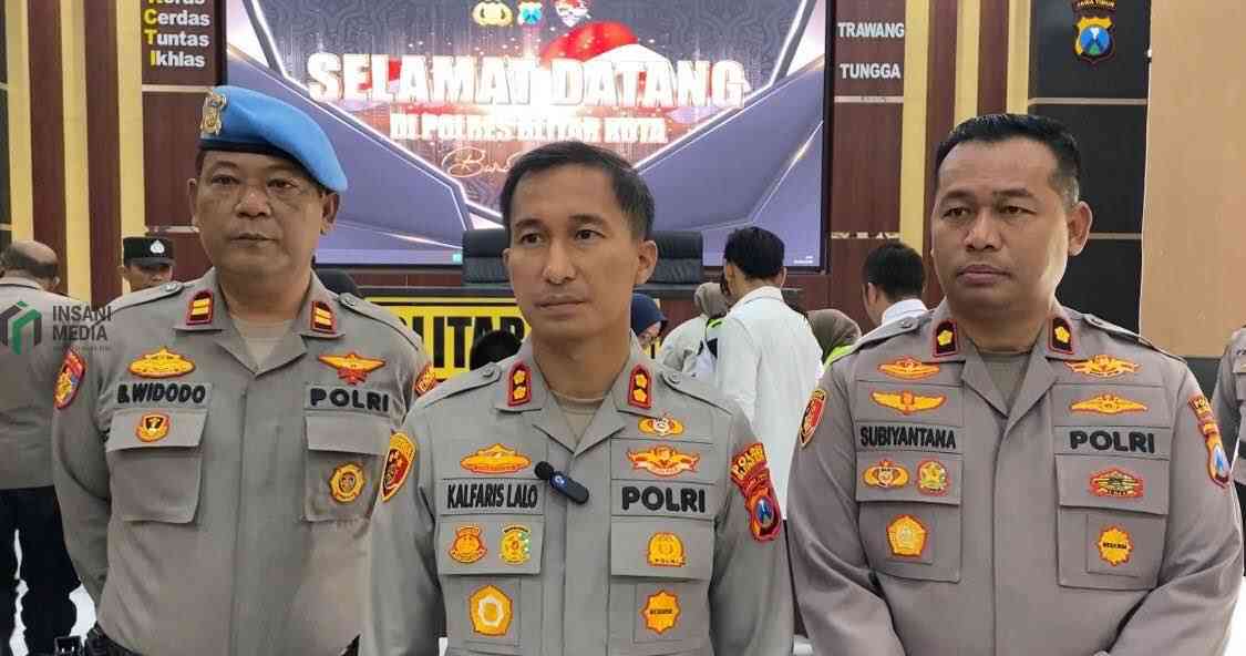Polres Blitar Kota Tegaskan Larangan Petasan Saat Ramadan, Utamakan Pencegahan Kapolres Blitar Kota Kalfaris Triwijaya Lalo