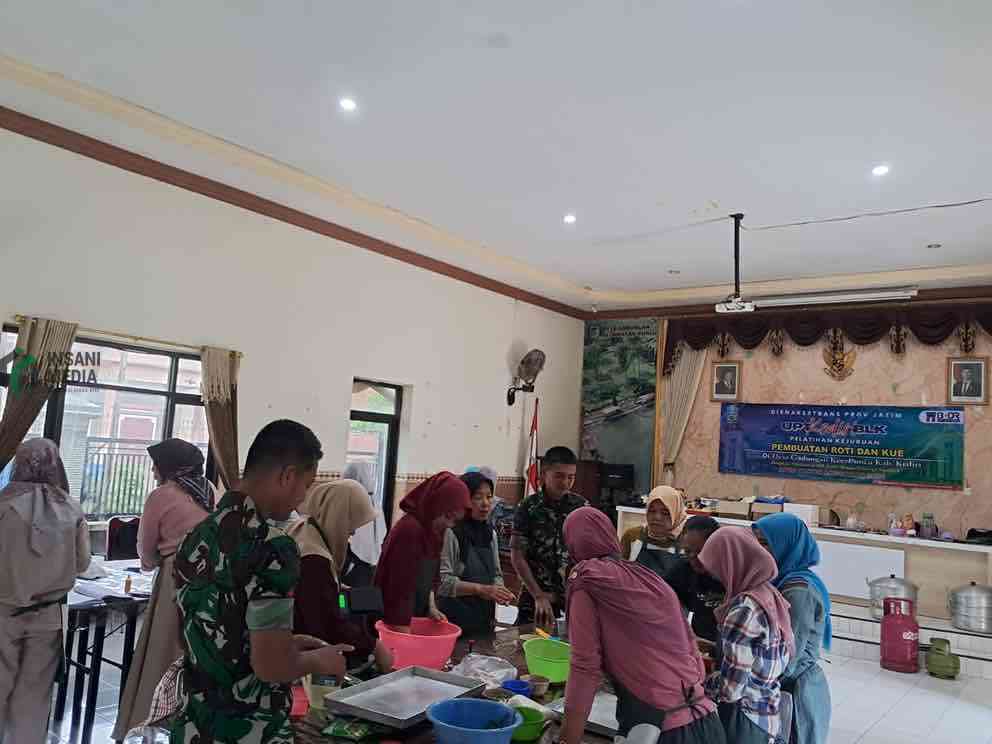 Kegiatan TMMD di Kecamatan Puncu Kabupaten Kediri