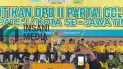 Pelantikan Pengurus Partai Golkar se Jatim, Komitmen Tingkatkan Jumlah Kursi Parlemen