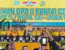 Pelantikan Pengurus Partai Golkar se Jatim, Komitmen Tingkatkan Jumlah Kursi Parlemen