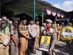 Gugur saat Tugas, Pemkab Kebumen Lepas Jenazah Mochamad Faik Anggota Satpol PP dengan Upacara Kedinasan