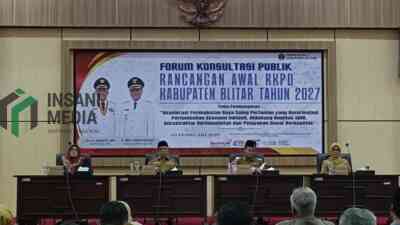 Pemkab Blitar Menggelar Forum Konsultasi Publik FKP untuk Menentukan RKPD