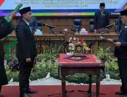 Rudi Hartono dari PKB Ambil Sumpah Jabatan sebagai Wakil Ketua DPRD Purworejo, Formasi Pimpinan Lengkap